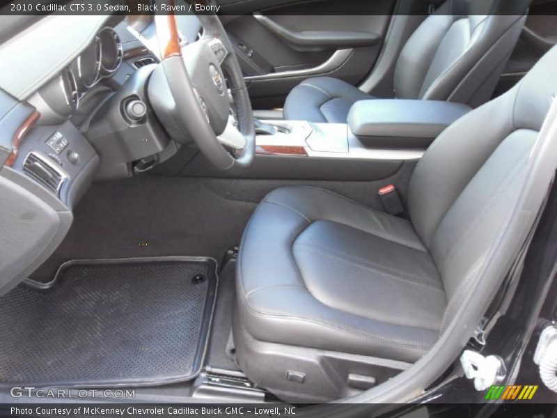 Black Raven / Ebony 2010 Cadillac CTS 3.0 Sedan
