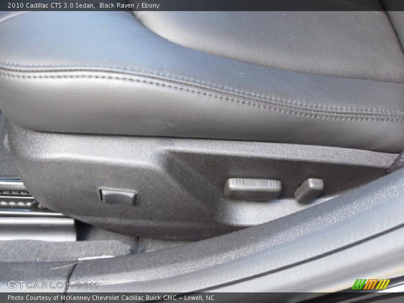 Black Raven / Ebony 2010 Cadillac CTS 3.0 Sedan