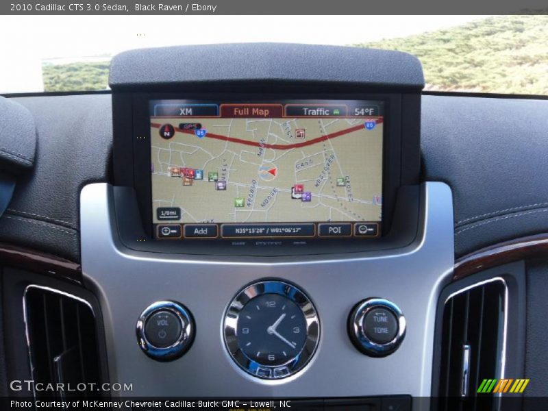 Black Raven / Ebony 2010 Cadillac CTS 3.0 Sedan