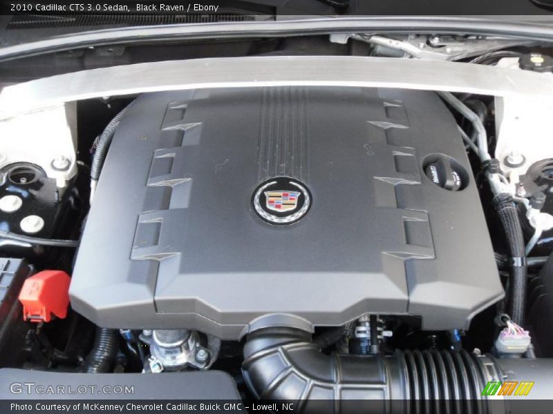 Black Raven / Ebony 2010 Cadillac CTS 3.0 Sedan