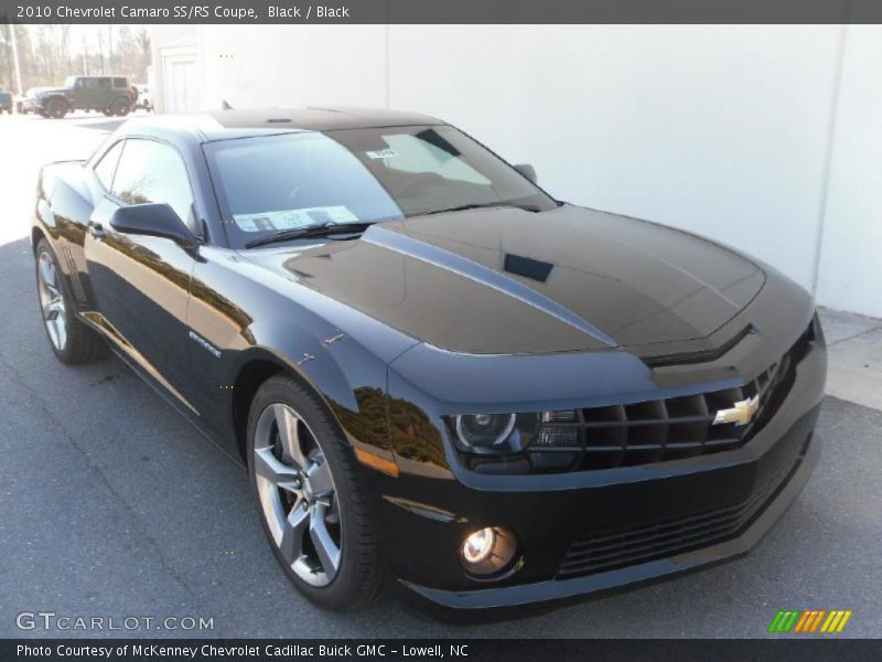 Black / Black 2010 Chevrolet Camaro SS/RS Coupe