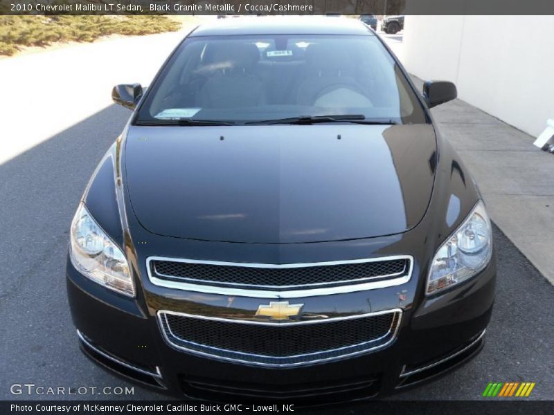 Black Granite Metallic / Cocoa/Cashmere 2010 Chevrolet Malibu LT Sedan