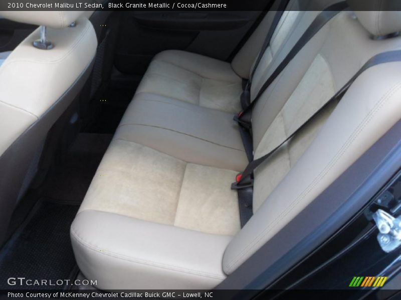 Black Granite Metallic / Cocoa/Cashmere 2010 Chevrolet Malibu LT Sedan