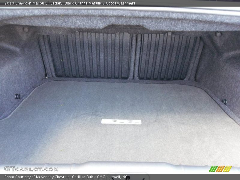 Black Granite Metallic / Cocoa/Cashmere 2010 Chevrolet Malibu LT Sedan