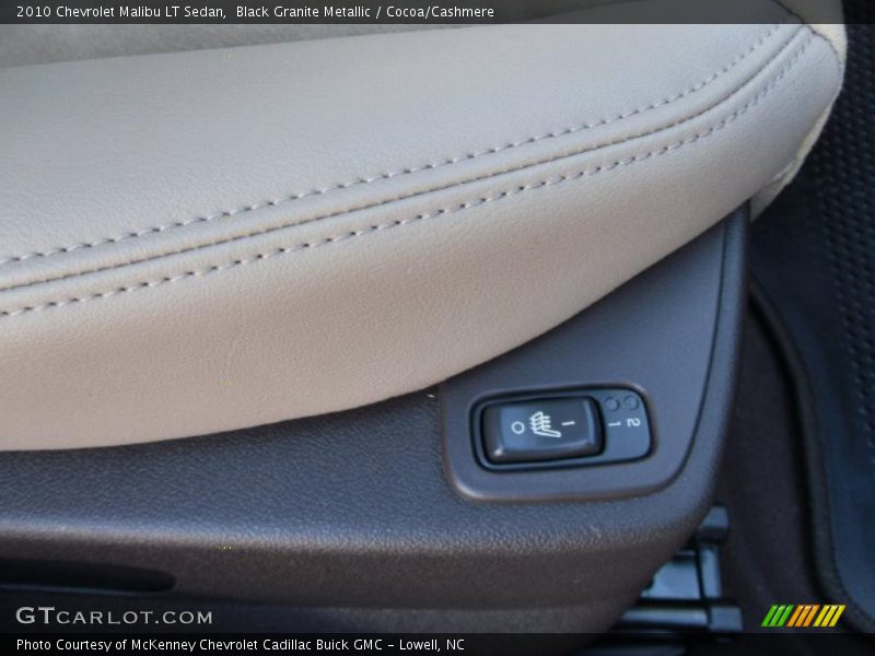 Black Granite Metallic / Cocoa/Cashmere 2010 Chevrolet Malibu LT Sedan