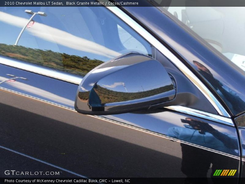 Black Granite Metallic / Cocoa/Cashmere 2010 Chevrolet Malibu LT Sedan