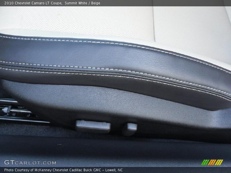 Summit White / Beige 2010 Chevrolet Camaro LT Coupe