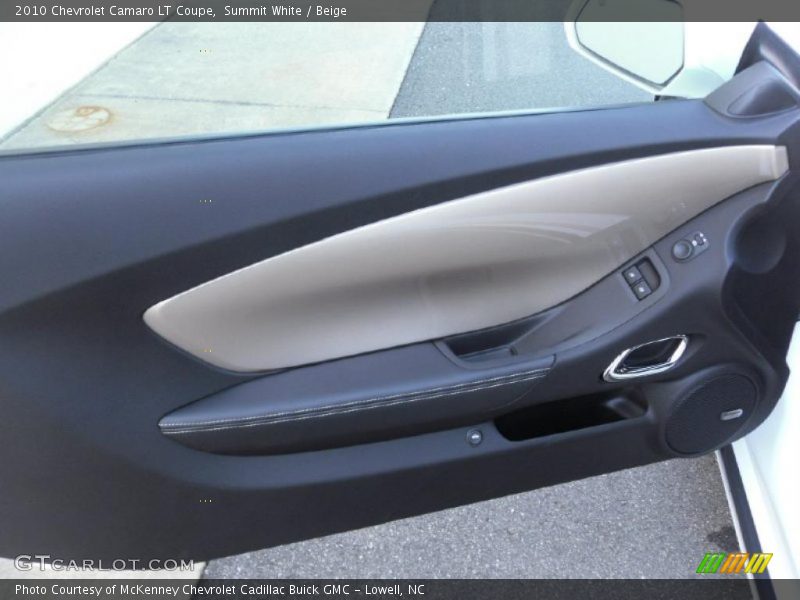Summit White / Beige 2010 Chevrolet Camaro LT Coupe