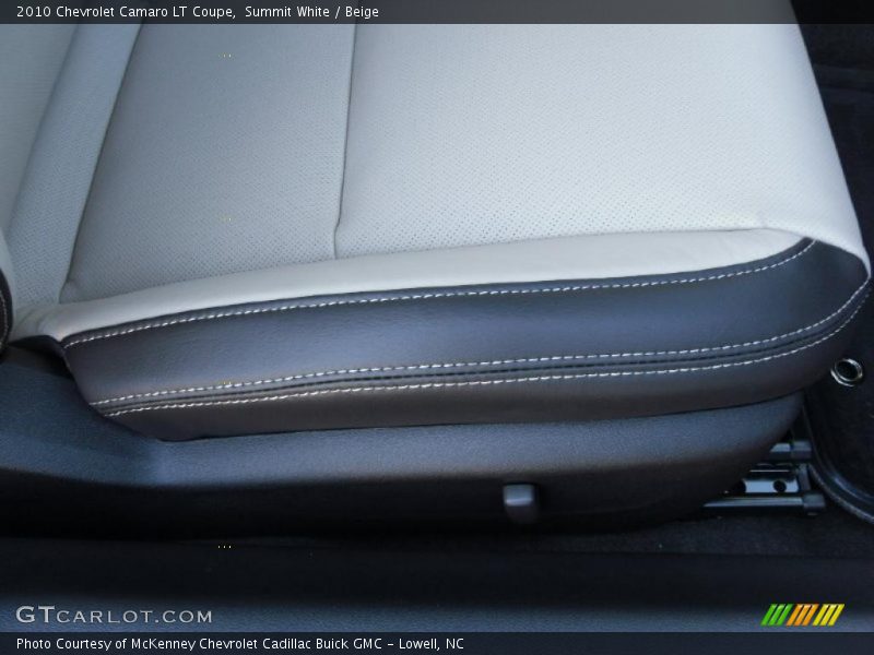 Summit White / Beige 2010 Chevrolet Camaro LT Coupe