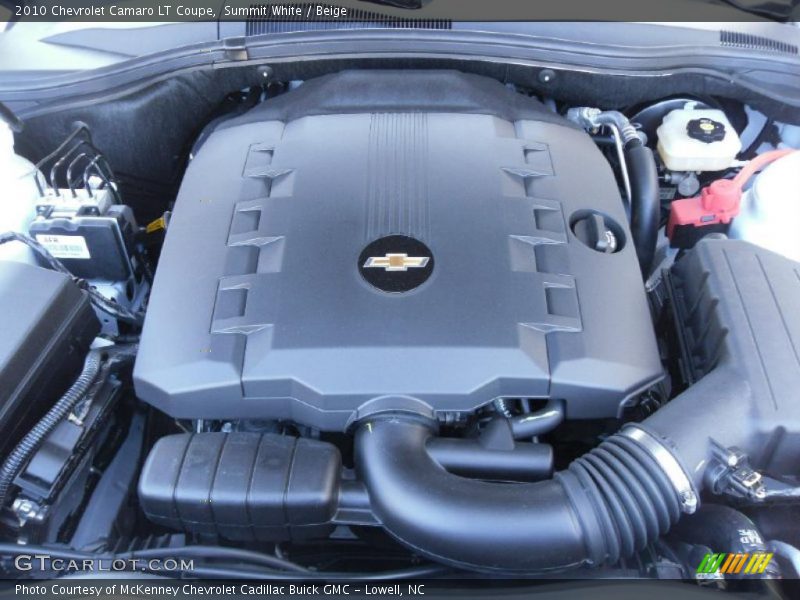 Summit White / Beige 2010 Chevrolet Camaro LT Coupe