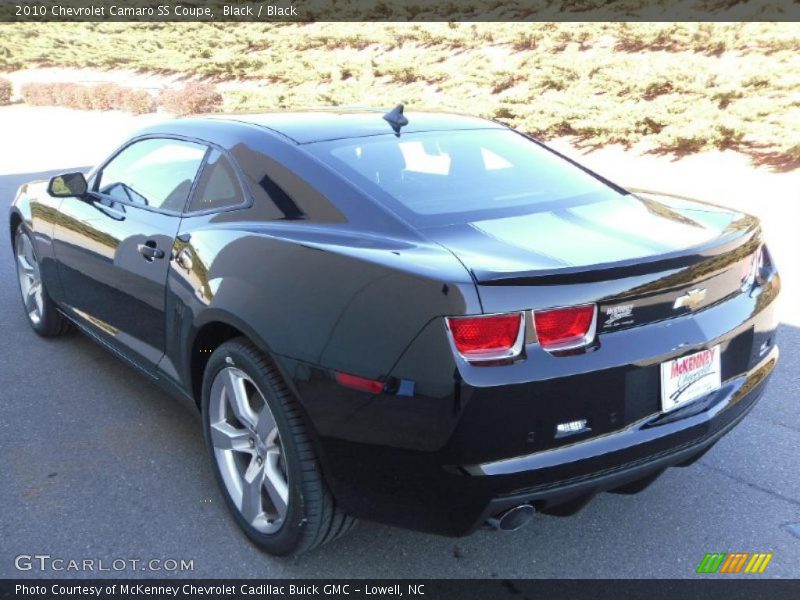 Black / Black 2010 Chevrolet Camaro SS Coupe