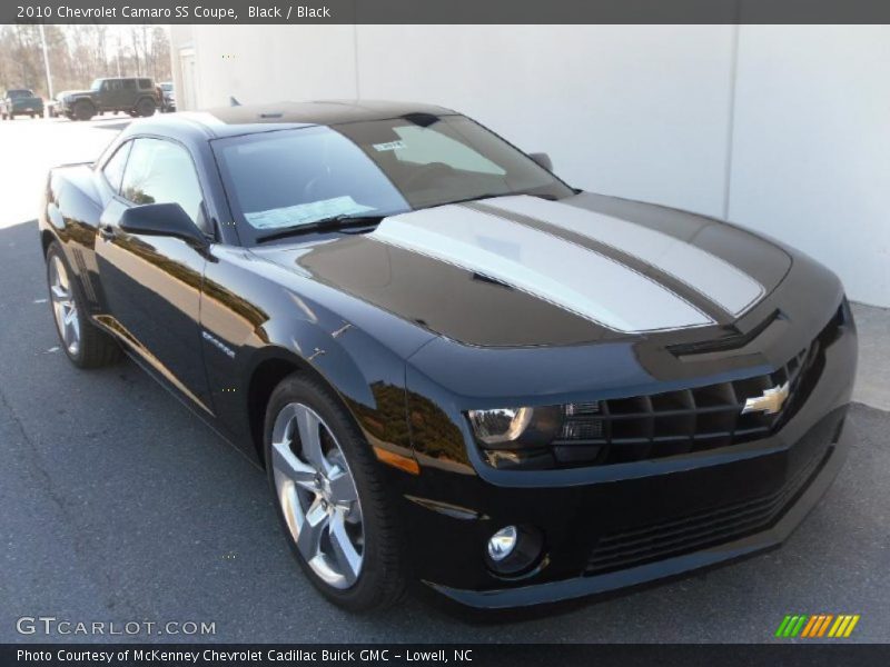 Black / Black 2010 Chevrolet Camaro SS Coupe