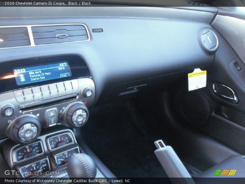 Black / Black 2010 Chevrolet Camaro SS Coupe