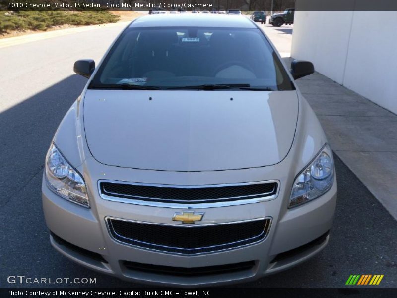 Gold Mist Metallic / Cocoa/Cashmere 2010 Chevrolet Malibu LS Sedan