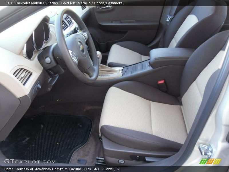 Gold Mist Metallic / Cocoa/Cashmere 2010 Chevrolet Malibu LS Sedan