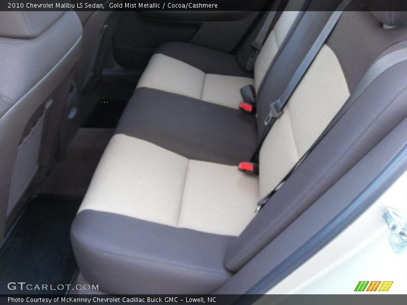 Gold Mist Metallic / Cocoa/Cashmere 2010 Chevrolet Malibu LS Sedan
