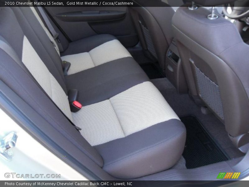 Gold Mist Metallic / Cocoa/Cashmere 2010 Chevrolet Malibu LS Sedan