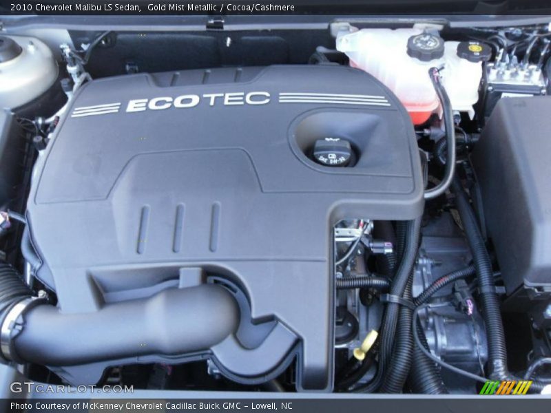 Gold Mist Metallic / Cocoa/Cashmere 2010 Chevrolet Malibu LS Sedan