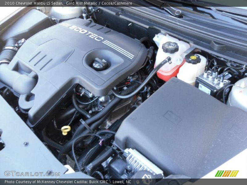 Gold Mist Metallic / Cocoa/Cashmere 2010 Chevrolet Malibu LS Sedan