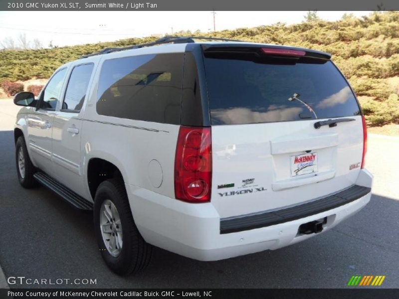 Summit White / Light Tan 2010 GMC Yukon XL SLT