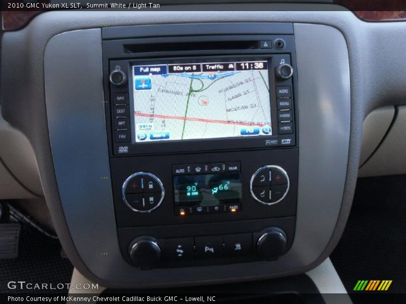 Summit White / Light Tan 2010 GMC Yukon XL SLT