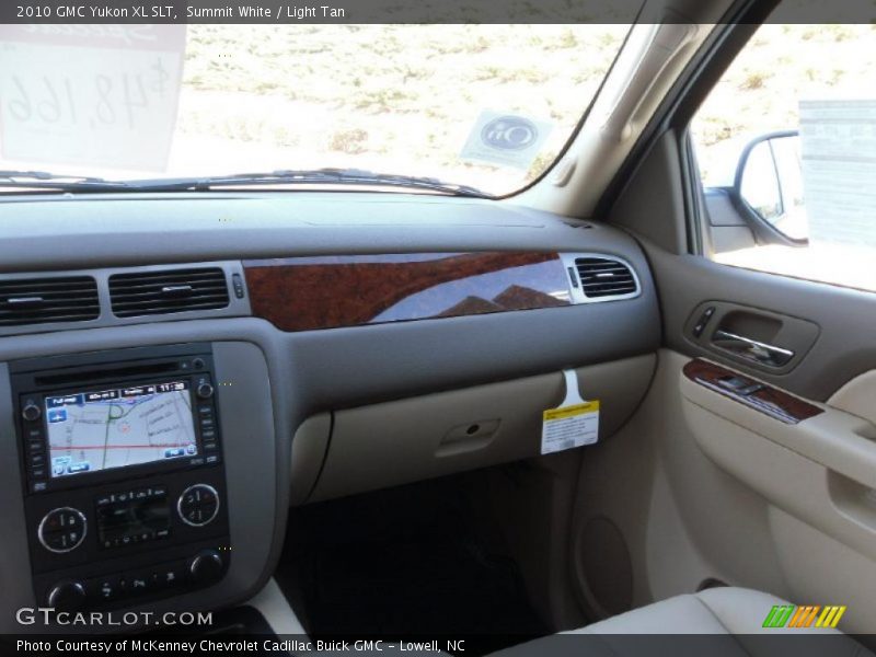 Summit White / Light Tan 2010 GMC Yukon XL SLT