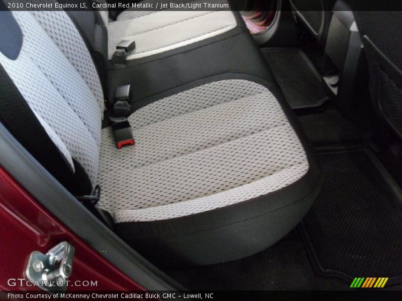 Cardinal Red Metallic / Jet Black/Light Titanium 2010 Chevrolet Equinox LS