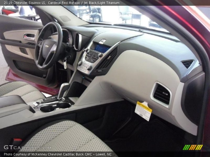 Cardinal Red Metallic / Jet Black/Light Titanium 2010 Chevrolet Equinox LS