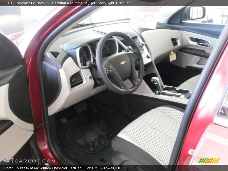 Cardinal Red Metallic / Jet Black/Light Titanium 2010 Chevrolet Equinox LS