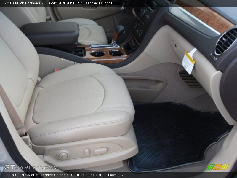 Gold Mist Metallic / Cashmere/Cocoa 2010 Buick Enclave CXL
