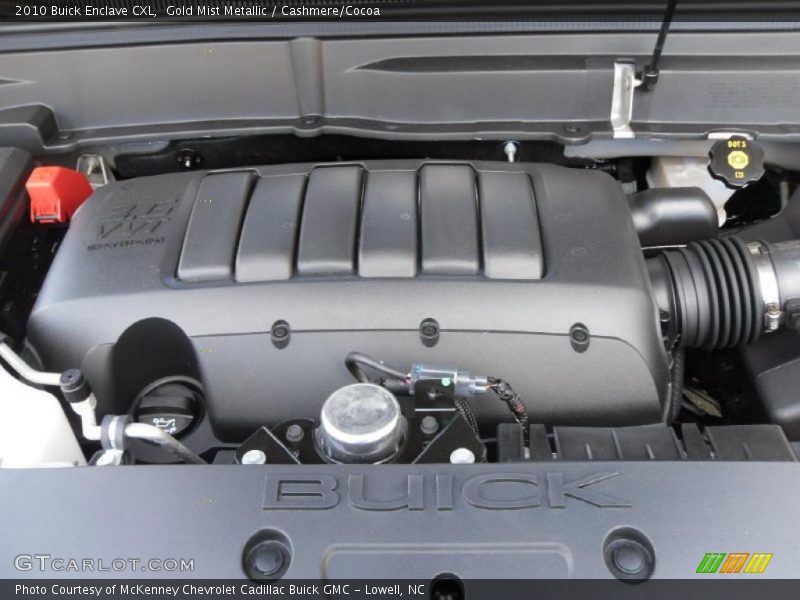 Gold Mist Metallic / Cashmere/Cocoa 2010 Buick Enclave CXL