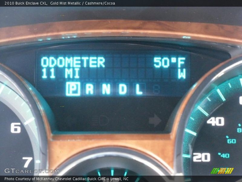 Gold Mist Metallic / Cashmere/Cocoa 2010 Buick Enclave CXL