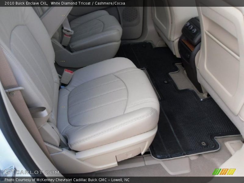 White Diamond Tricoat / Cashmere/Cocoa 2010 Buick Enclave CXL