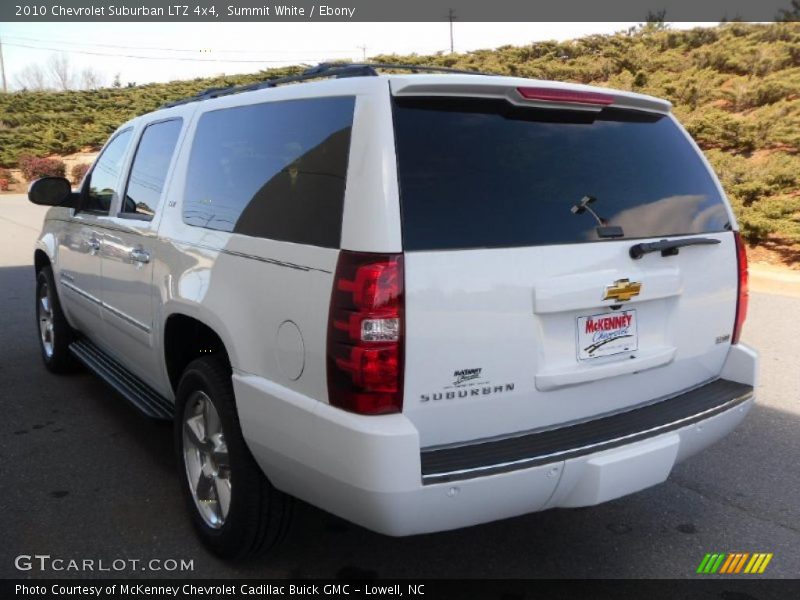 Summit White / Ebony 2010 Chevrolet Suburban LTZ 4x4