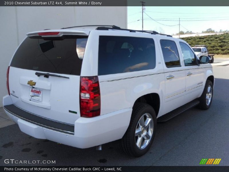 Summit White / Ebony 2010 Chevrolet Suburban LTZ 4x4