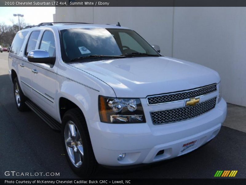 Summit White / Ebony 2010 Chevrolet Suburban LTZ 4x4