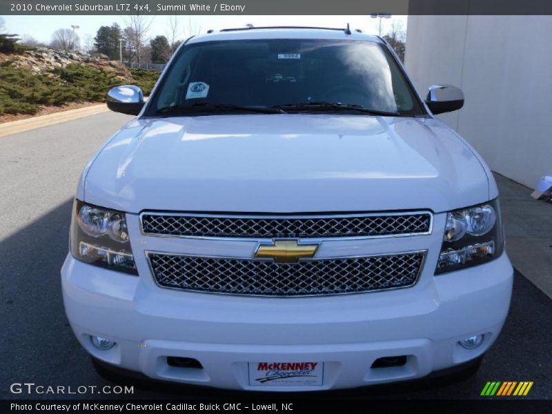 Summit White / Ebony 2010 Chevrolet Suburban LTZ 4x4