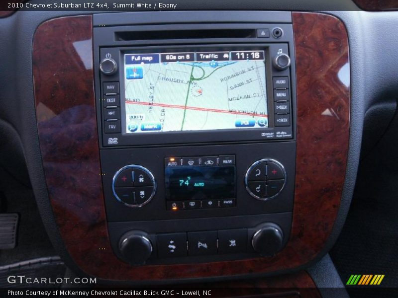 Summit White / Ebony 2010 Chevrolet Suburban LTZ 4x4