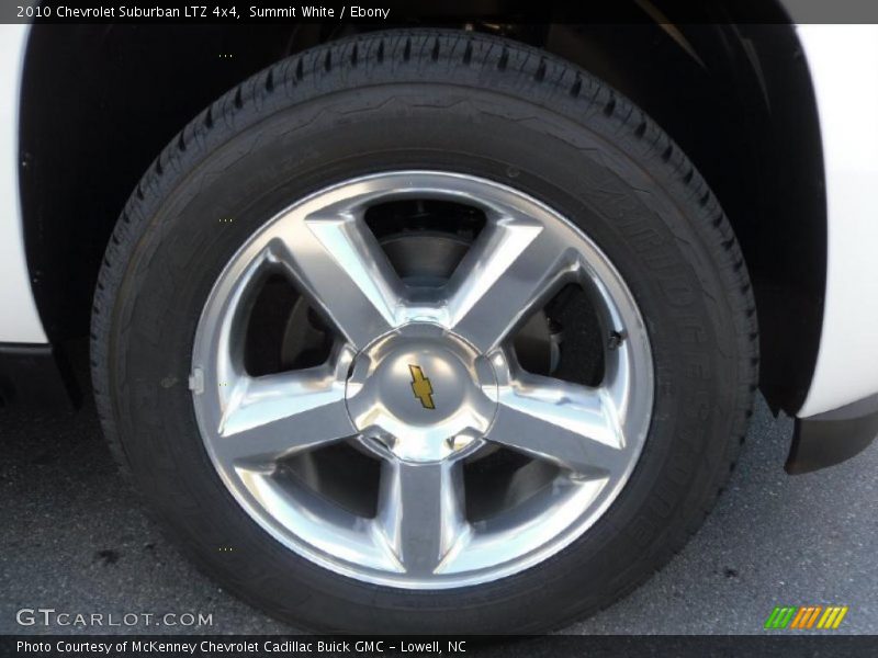 Summit White / Ebony 2010 Chevrolet Suburban LTZ 4x4