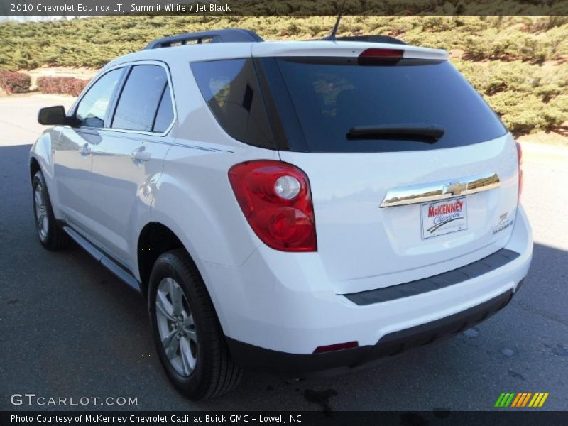 Summit White / Jet Black 2010 Chevrolet Equinox LT
