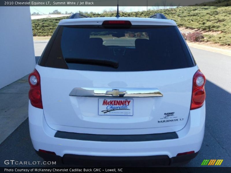 Summit White / Jet Black 2010 Chevrolet Equinox LT