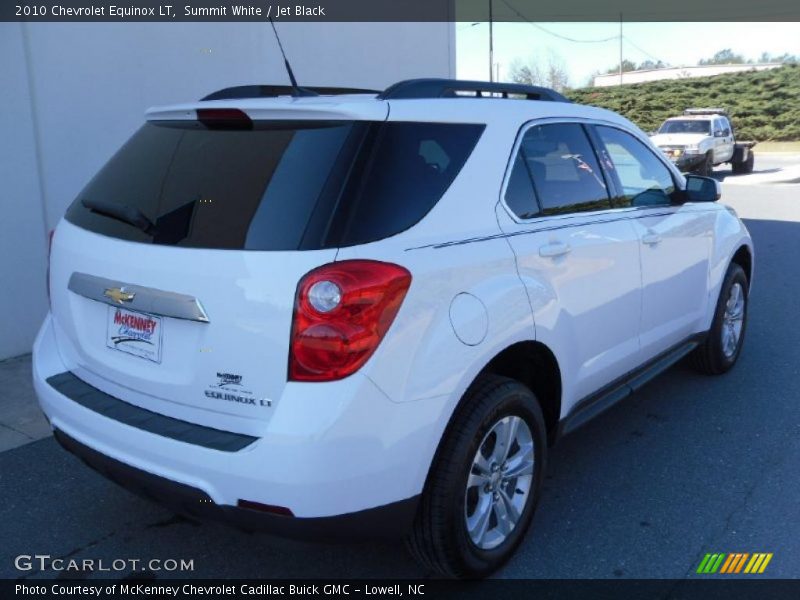 Summit White / Jet Black 2010 Chevrolet Equinox LT
