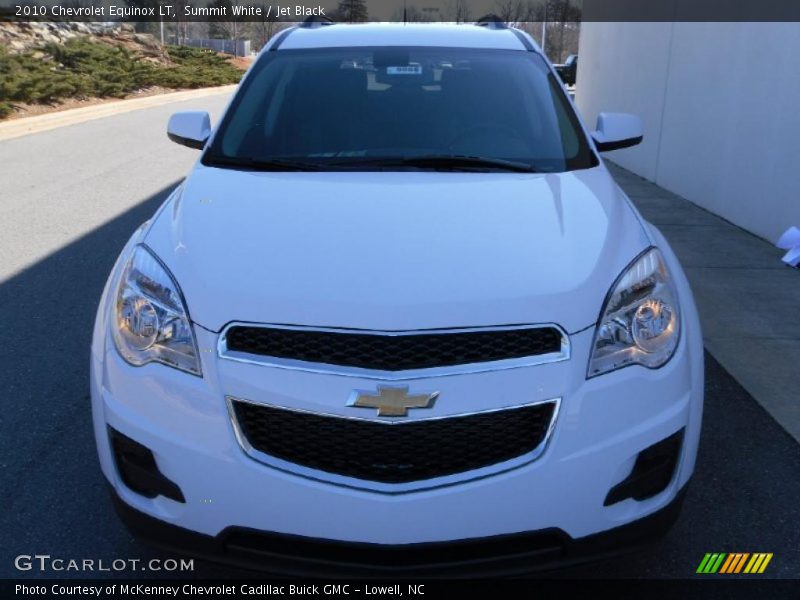 Summit White / Jet Black 2010 Chevrolet Equinox LT