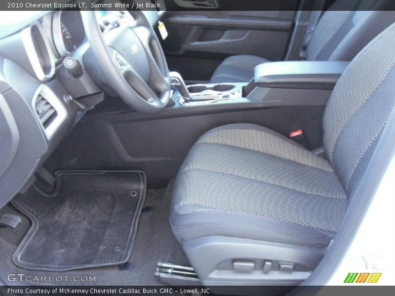 Summit White / Jet Black 2010 Chevrolet Equinox LT