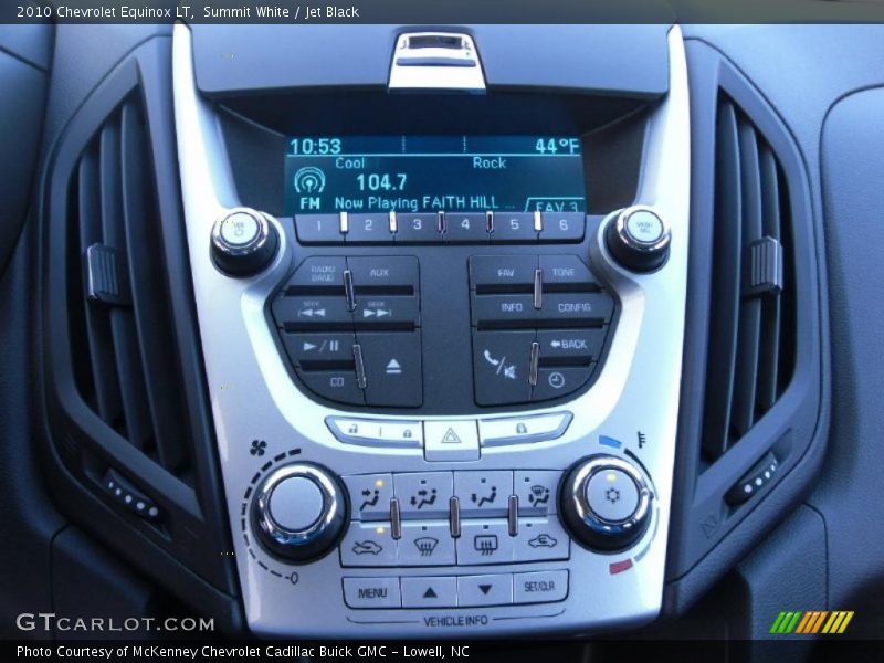 Summit White / Jet Black 2010 Chevrolet Equinox LT