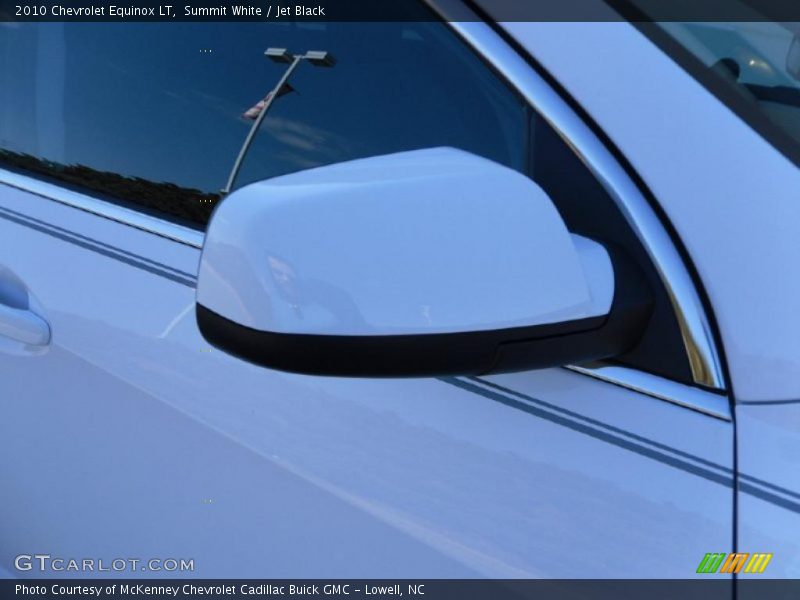 Summit White / Jet Black 2010 Chevrolet Equinox LT