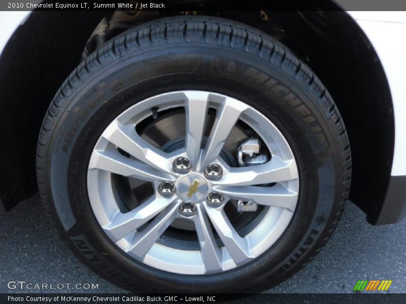 Summit White / Jet Black 2010 Chevrolet Equinox LT