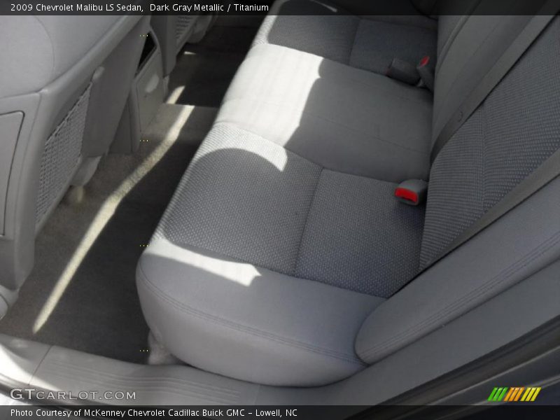 Dark Gray Metallic / Titanium 2009 Chevrolet Malibu LS Sedan