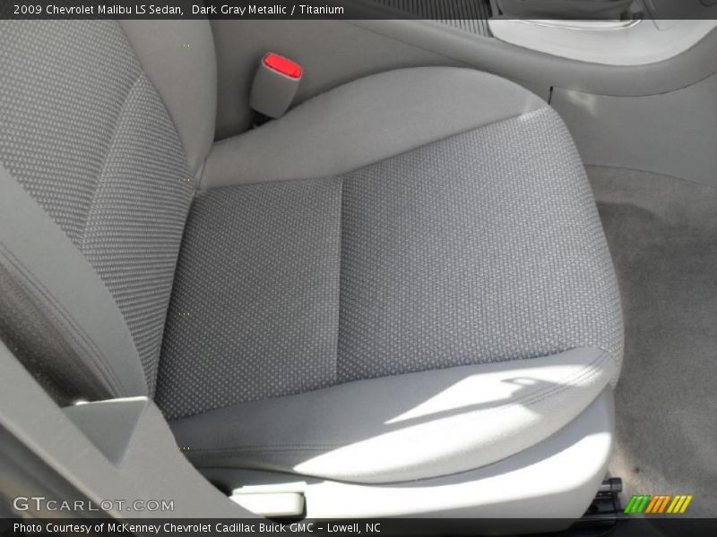 Dark Gray Metallic / Titanium 2009 Chevrolet Malibu LS Sedan