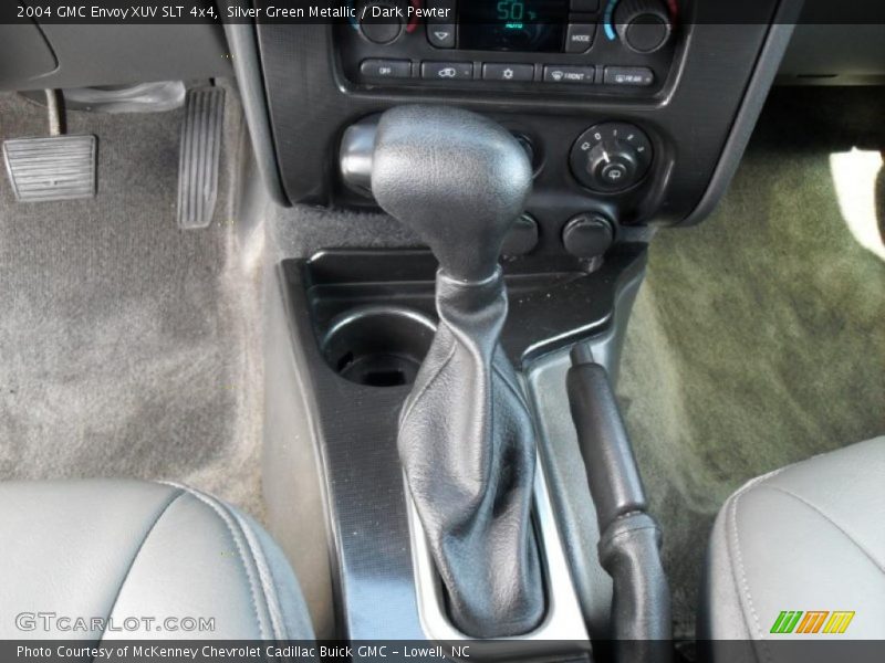 Silver Green Metallic / Dark Pewter 2004 GMC Envoy XUV SLT 4x4